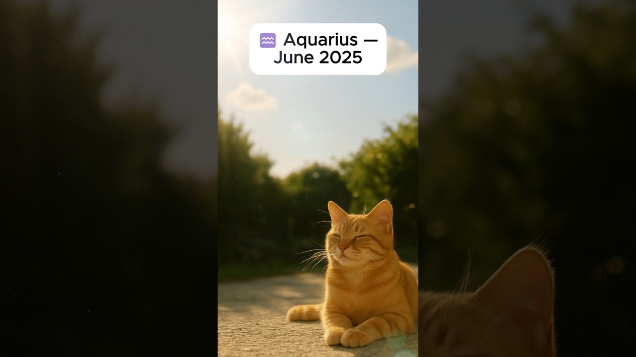 ♒ Aquarius — June 2025