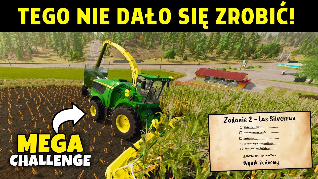 DOSTAŁEM NIEWYKONALNE ZADANIE na Las Silverrun🌾AKCJA KISZONKA🌾Mega Challenge #7