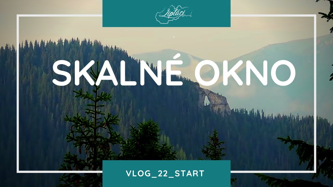 Odkryj okno w skale na Słowacji