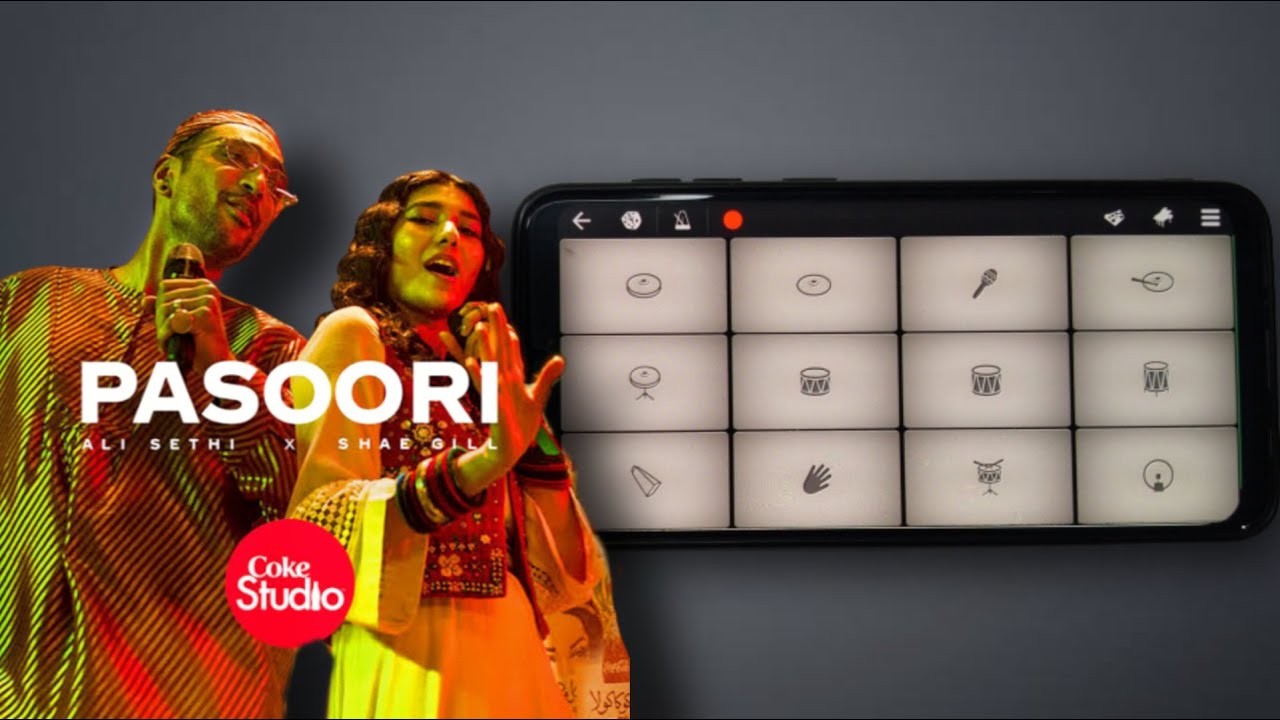Pasoori Song - Instrumental Cover |Ali Sethi x Shae Gill Coke Studio Season 14