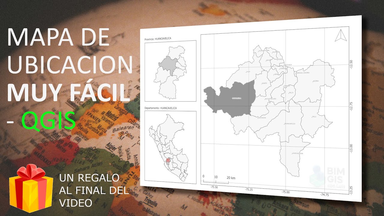 Haz tu Plano de Ubicación Distrital paso a paso en QGIS (con mapas oficiales)
