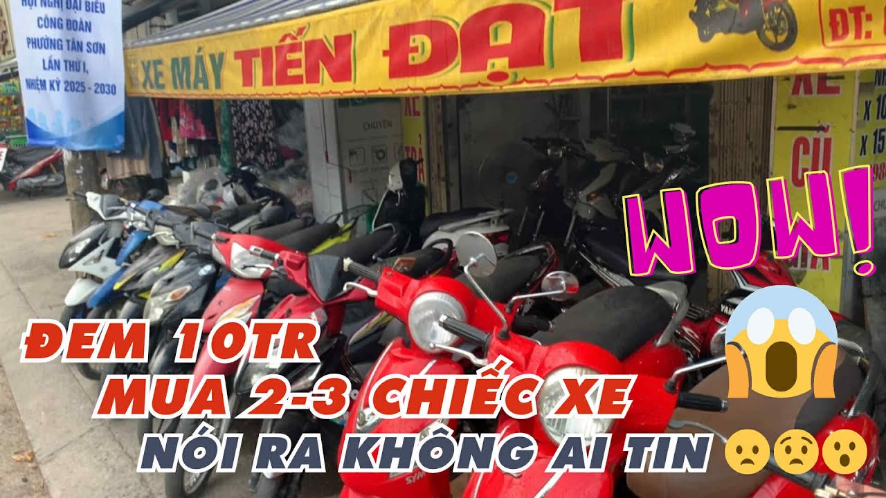 Bao quay đầu 3 ngày, 2tr đã có xe đi làm và nhiều xe giá rẻ novo wave dream fu sirius dưới 10t