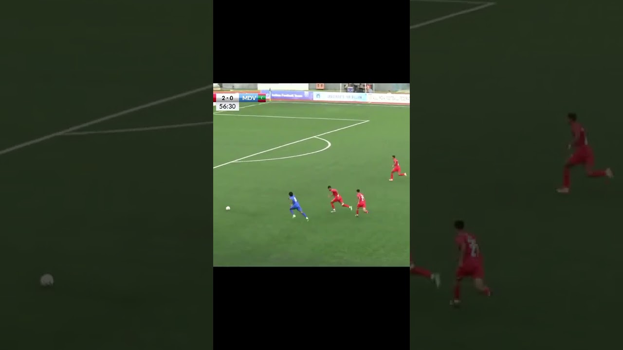 Excellent Goal For Maldives 🇲🇻⚽|| Saff U19 Men's Championship 2025 || Bangladesh Vs Maldives|| 
