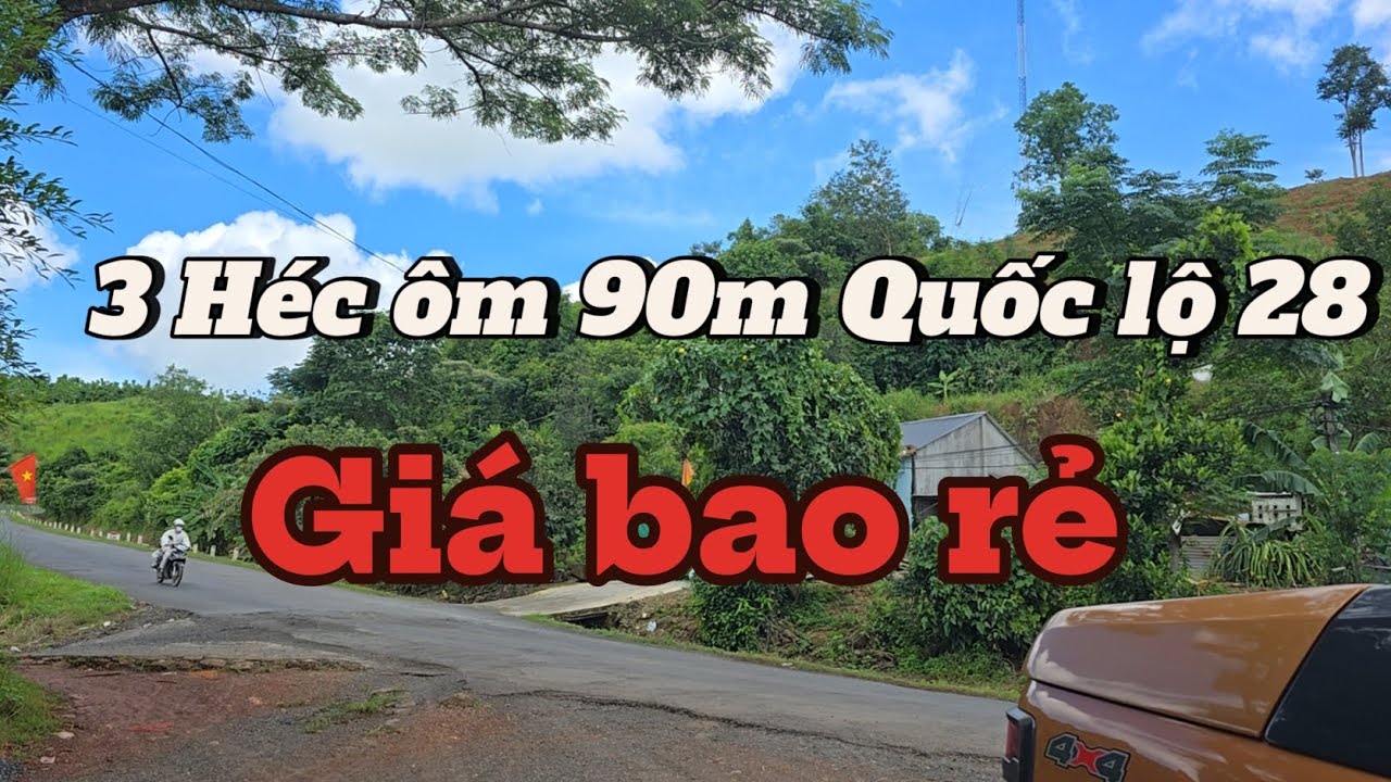 SỐC! Mặt tiền QL28 gần 3ha đất, GIÁ CHỈ BẰNG 2/3 thị trường