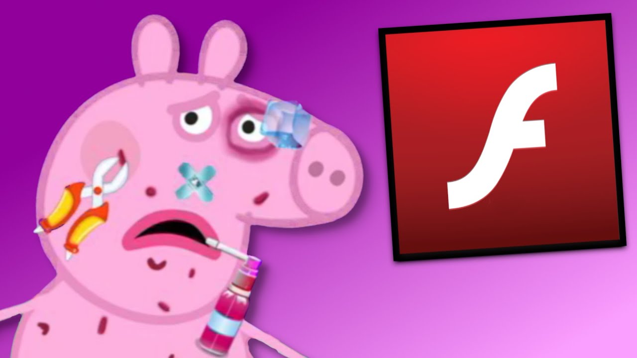 peppa pig flash games are traumatising