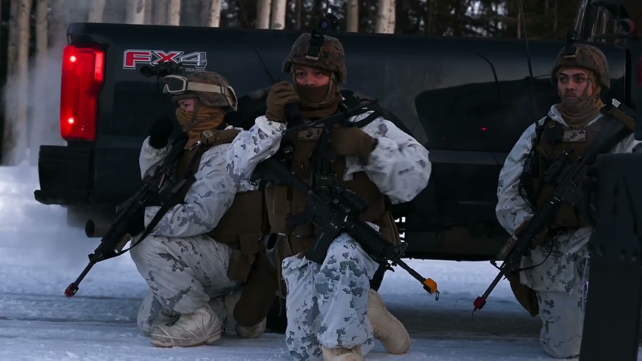 B-Roll: Marine Corps Reserve trains during ARCTIC EDGE 2026 homeland defense exercise