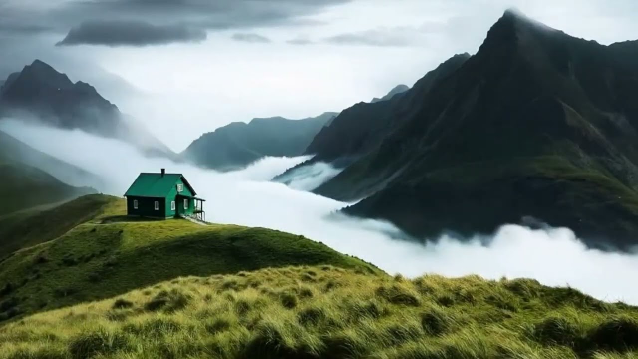 Cabin Above the Clouds 🌫 Peaceful Cinematic Focus Music