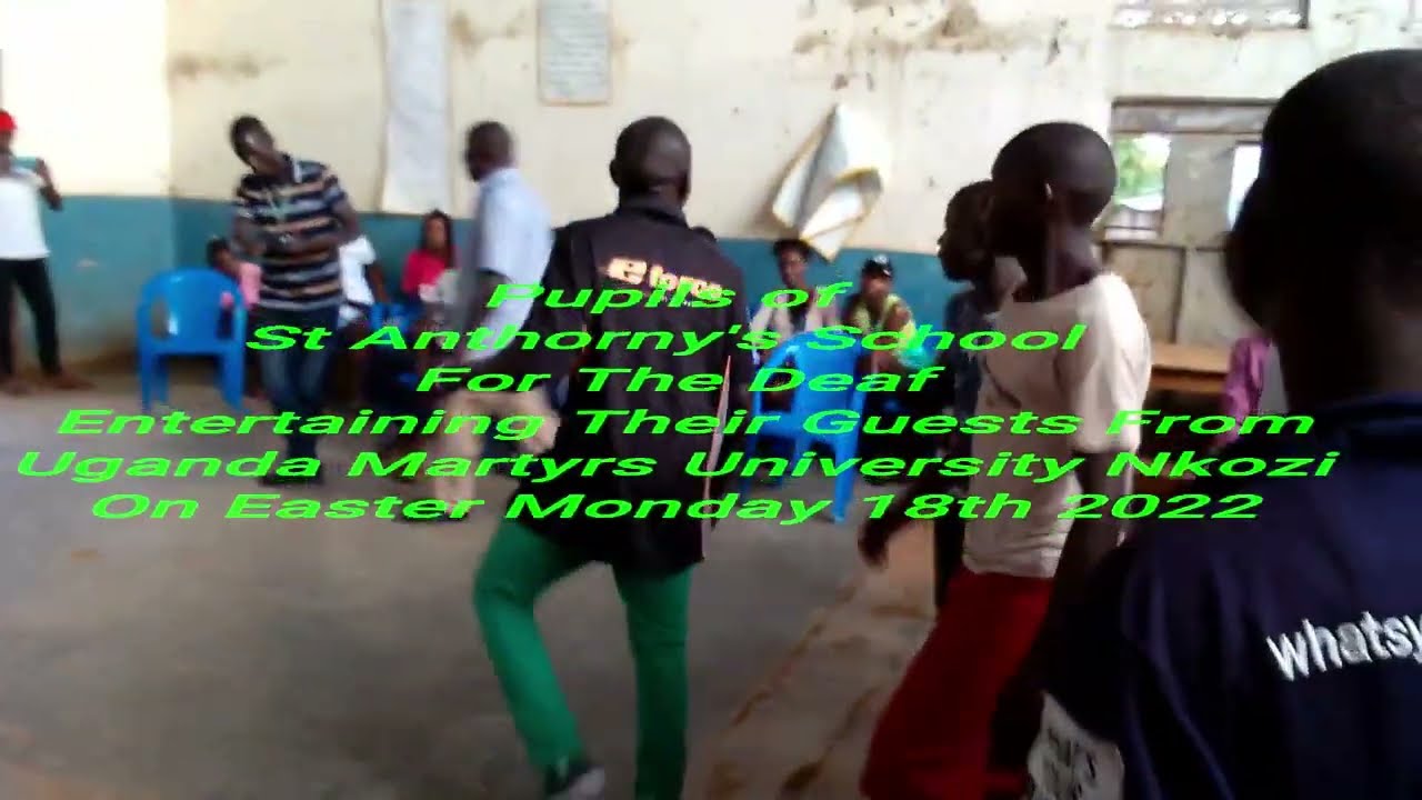 Pupils Of St Anthony's School For The Deaf Nkozi Mpigi District Uganda
