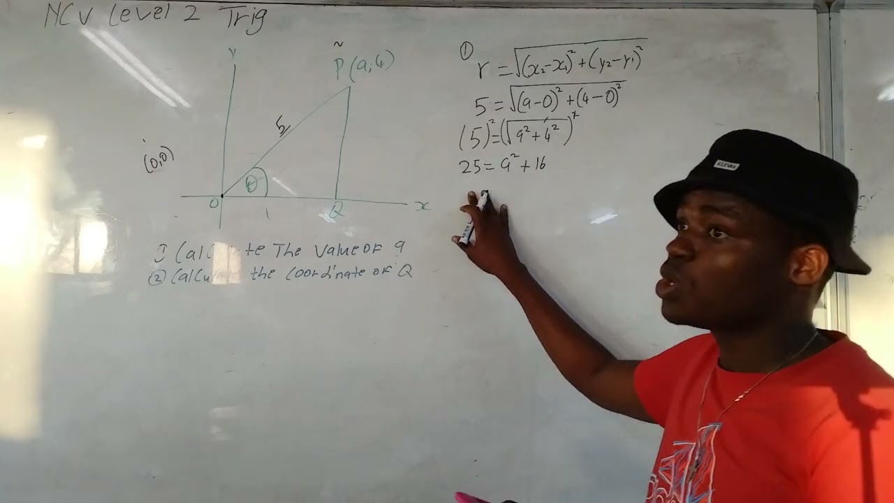 NCV LEVEL 2 calculate Unknown coordinate