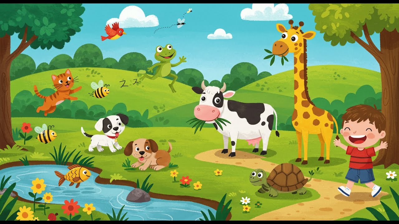 🐾Count the Animals! | Join the Counting Game with Animals!🐾