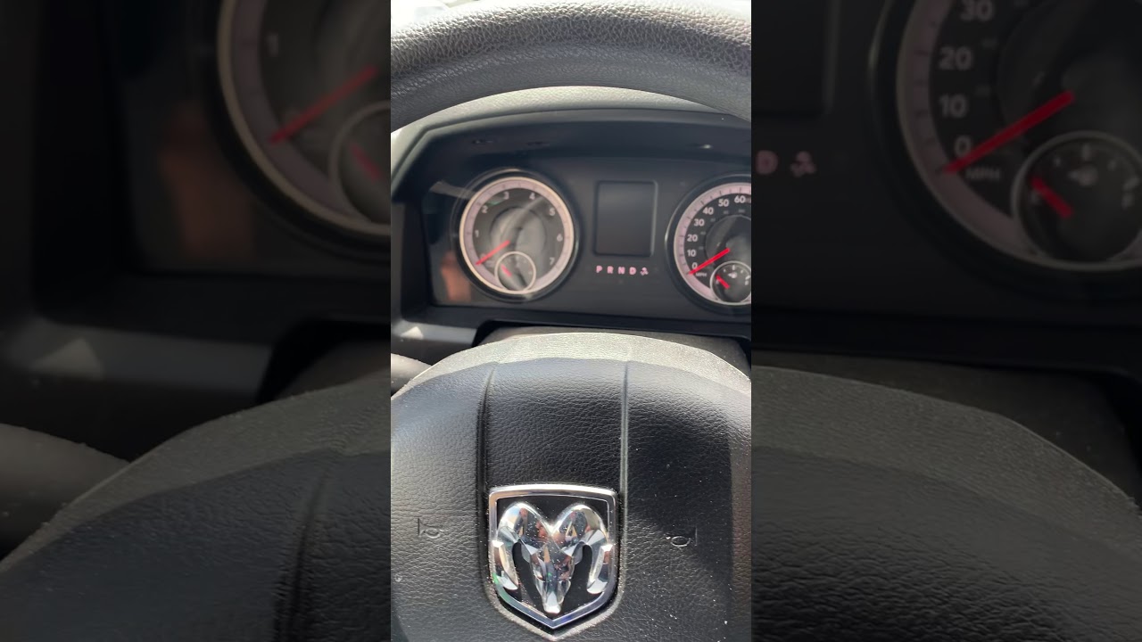 2017 Dodge Ram 1500 Reset oil change light