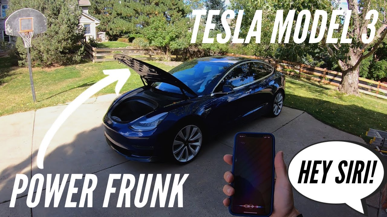 Tesla Model 3 POWER Frunk | Auto OPEN & CLOSE | Hansshow