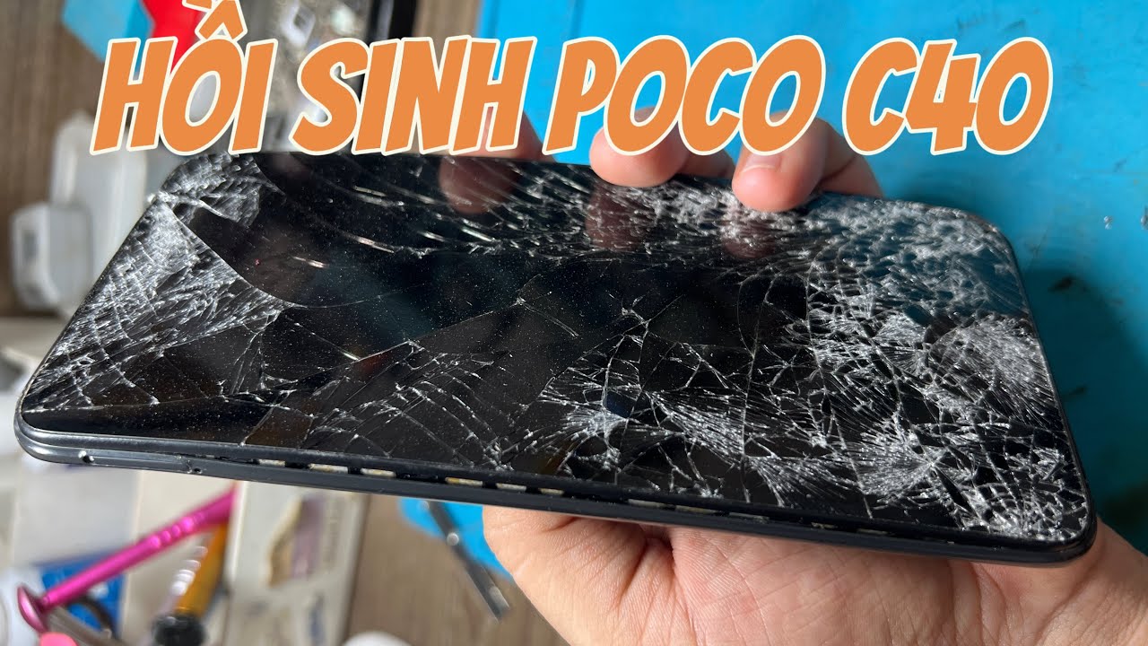 Hướng dẫn phù phép điện thoại bị đập nát