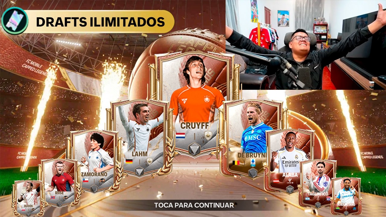👉 Mi PRIMER PACK OPENING de CAPPED LEGENDS 😳🔥 FC Mobile