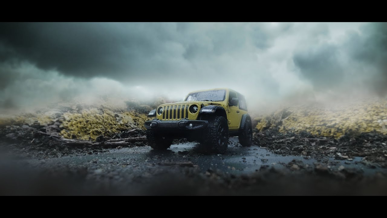 Jeep Wrangler Rubicon Diecast | Miniature Photography | Toy Car Photography