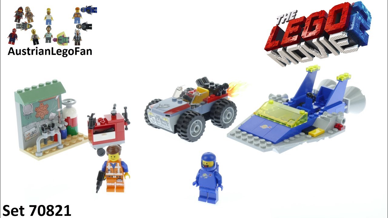 Lego Movie 2 70821 Emmet and Benny´s Build and Fix Workshop! - Lego 70821 Speed Build