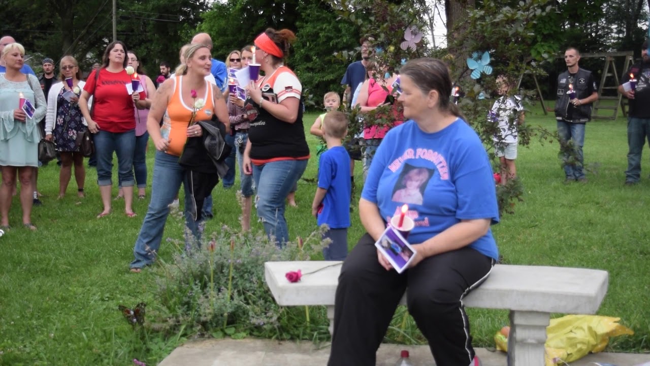 April Tinsley remembered by motorcycle clubs, walkers