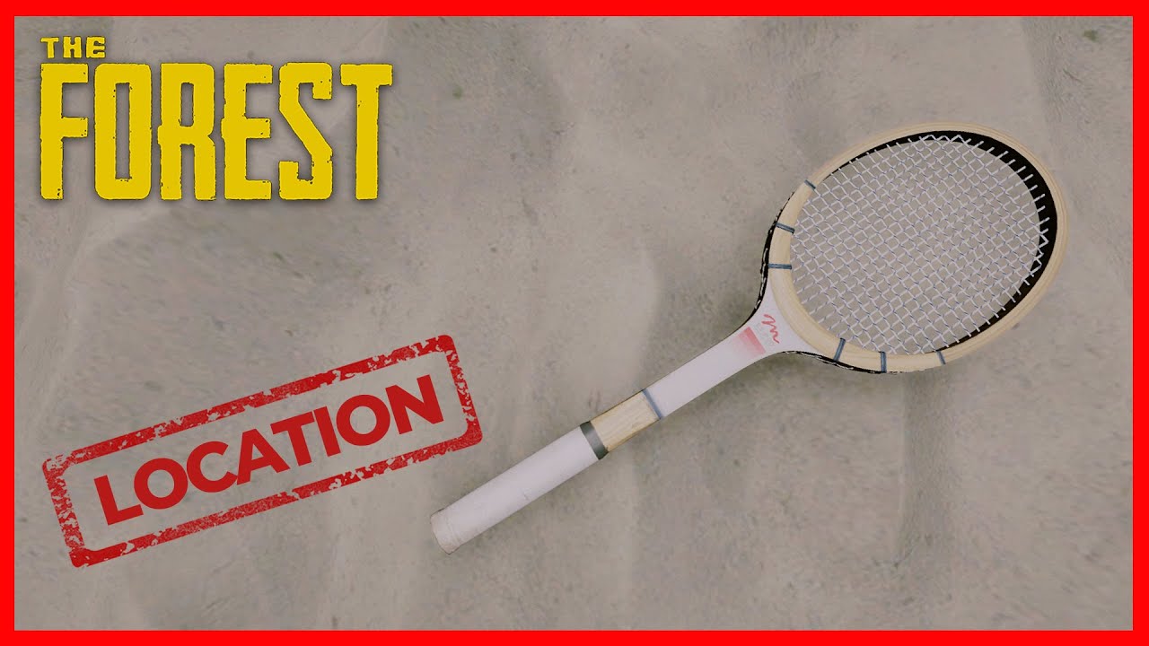PEDOMETER UND TENNISSCHLÄGER FINDEN / LOCATION - The Forest 🌲