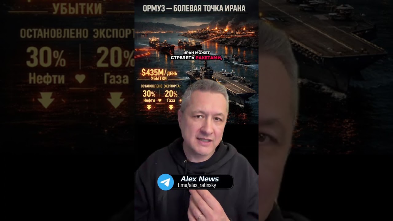 Блокада Ормузского пролива &mdash; угроза экономике Ирана