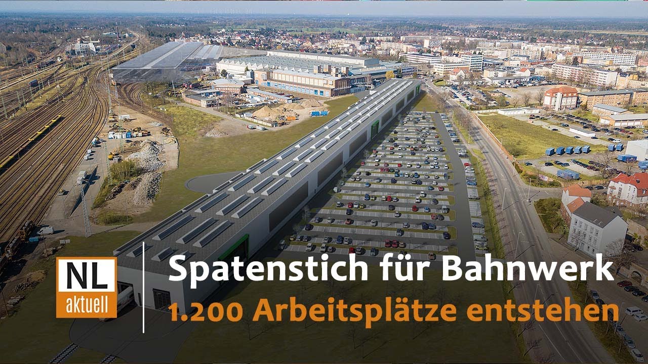 Spatenstich für ICE4-Bahnwerk Cottbus | DB-Vorstand Richard Lutz zum Projekt