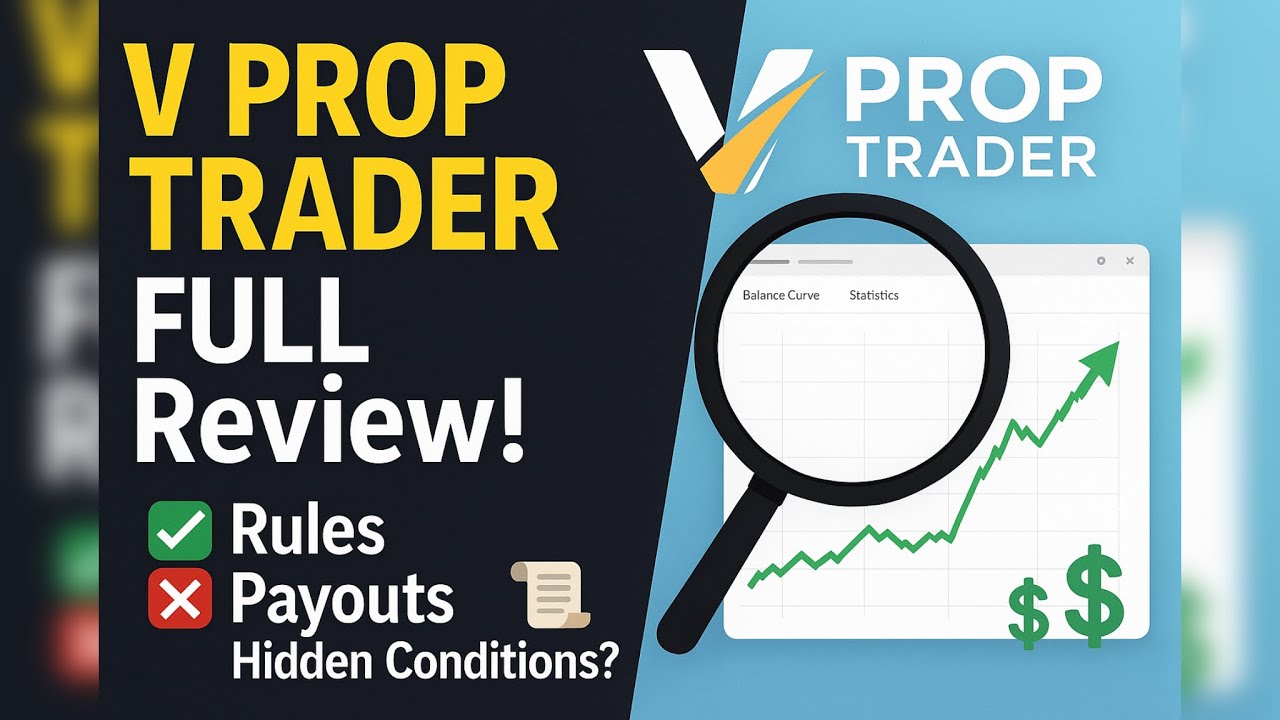Обзор V Prop Trader 2025 | Разъяснения правил, выплат и скрытых условий!