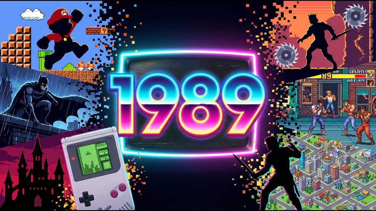 1989 — золотой год 8-бит и рождение портатива!