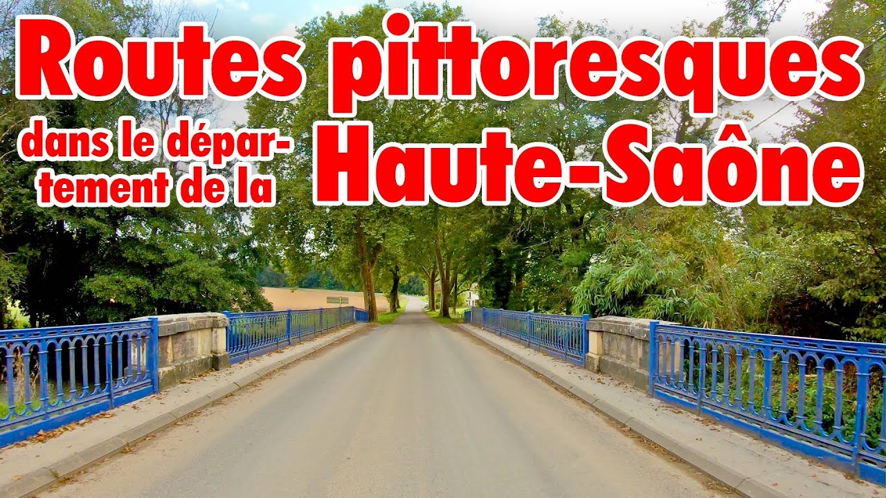 1x UHD - France 338 (Camera on board) - Routes pittoresques dans le département de la Haute-Saône 70
