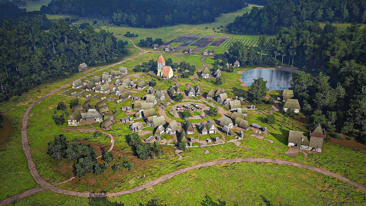 The most REALISTIC Medieval City Builder that you can play - Manor Lords Gameplay (PC/UHD)