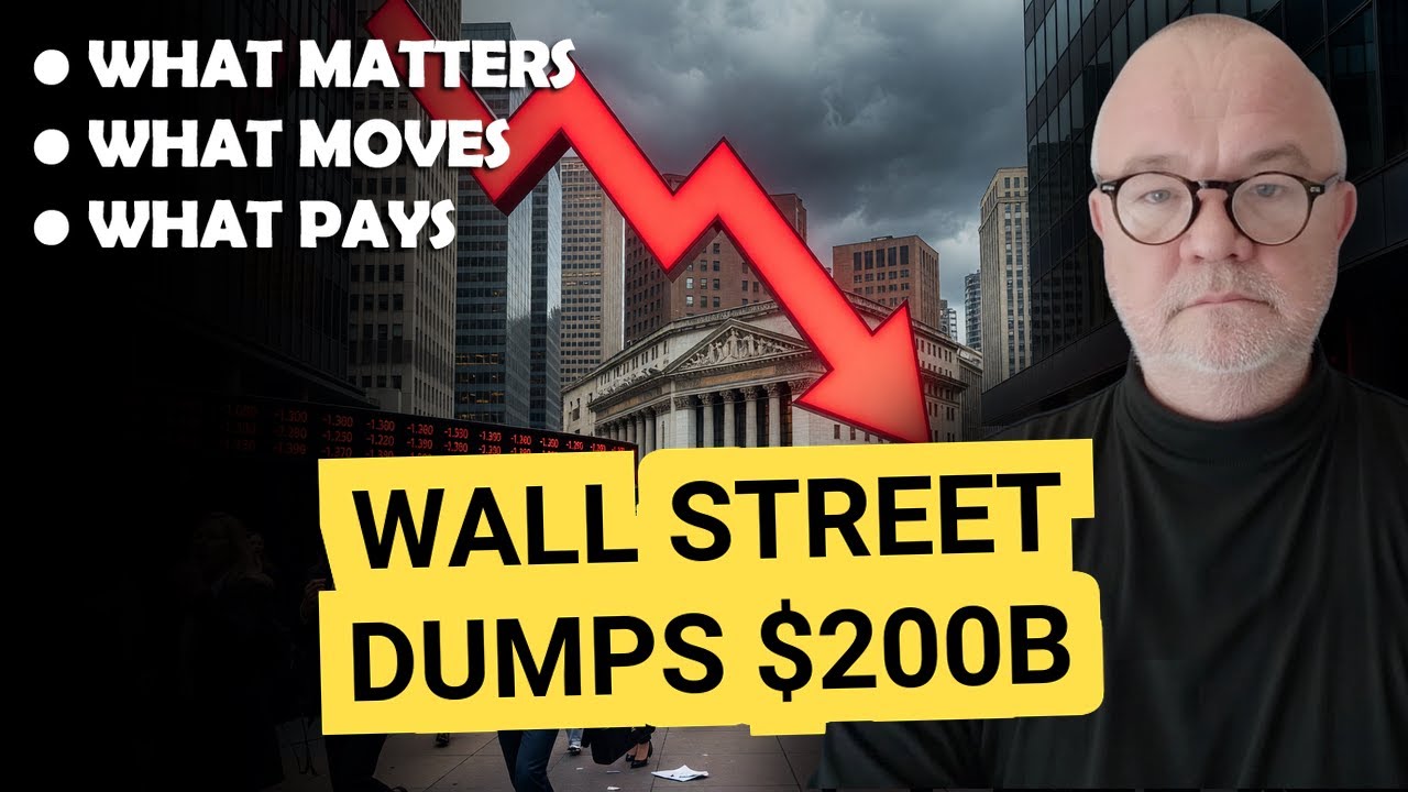 Wall Street DUMPS $200 Billion. The Selloff Begins.
