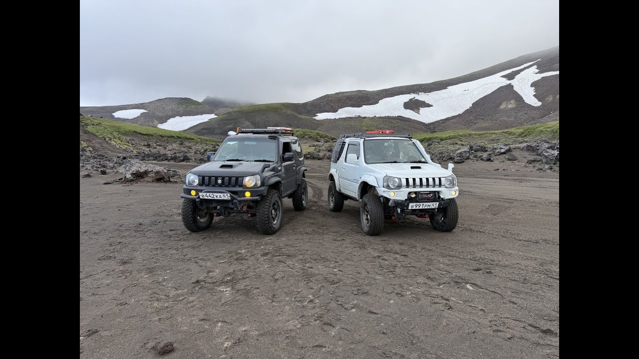 Камчатка Suzuki Jimny Каньон Опасный Сломались все