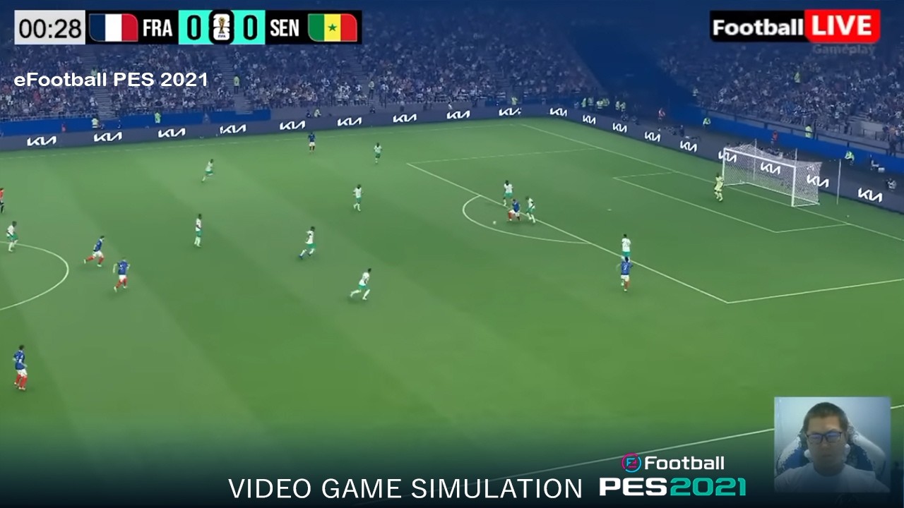 FRANCE vs SENEGAL - FIFA World Cup 2026 group stage | Match Today | Simulation PES