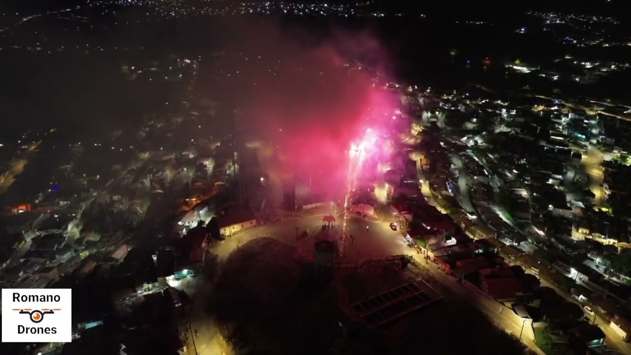 Queima de fogos Timbaúba Pernambuco virada ano 2026