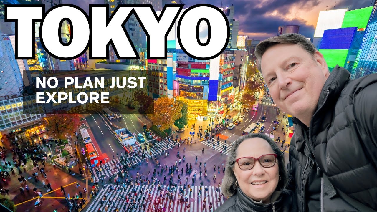 Tokyo Exploration: Letting the City Guide Us with No Plan. Shinjuku and Shibuya. Godzilla to Puppies