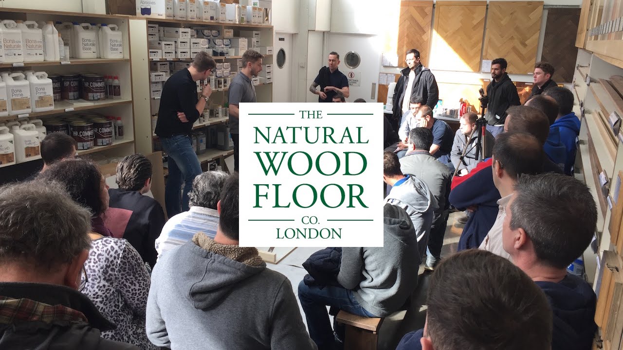 Osmo Training of Oil Stains at The Natural Wood Floor Company