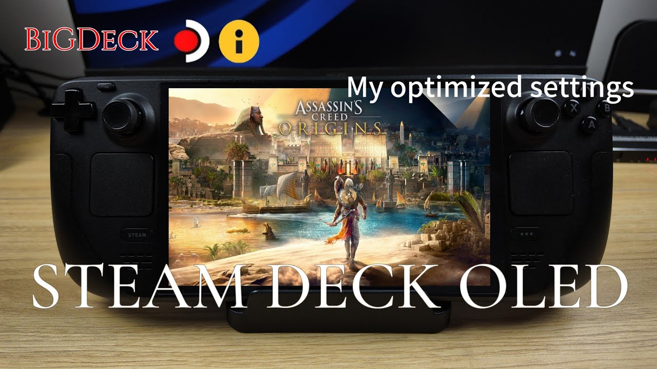 Assassin’s Creed Origins on Steam Deck OLED – Custom Settings Benchmark & Performance Test
