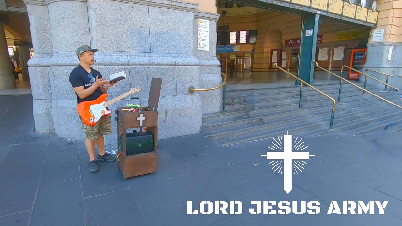 Preaching the greatest Gift - Eternal Life in Christ Jesus - Christmas Eve Eve Flinders St