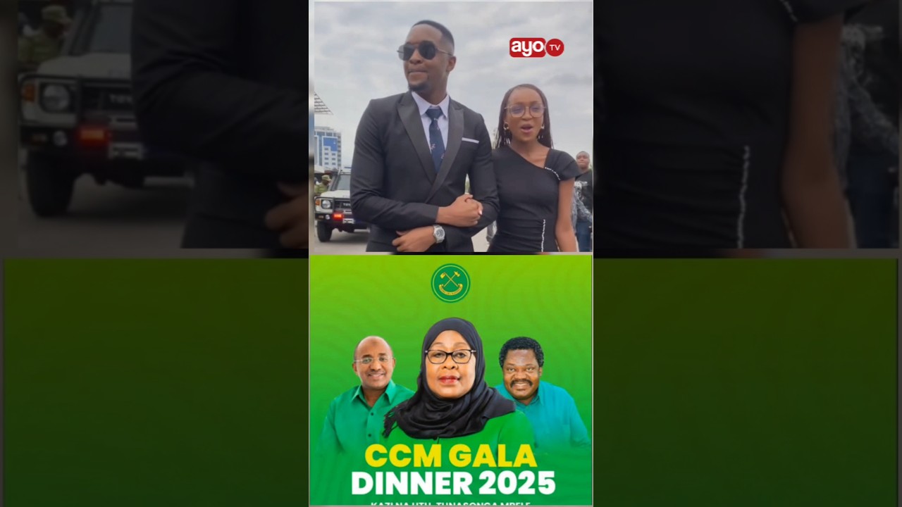 PATRICK KANUMBA HUYU HAPA KWENYE CCM GALA MLIMANI CITY.
