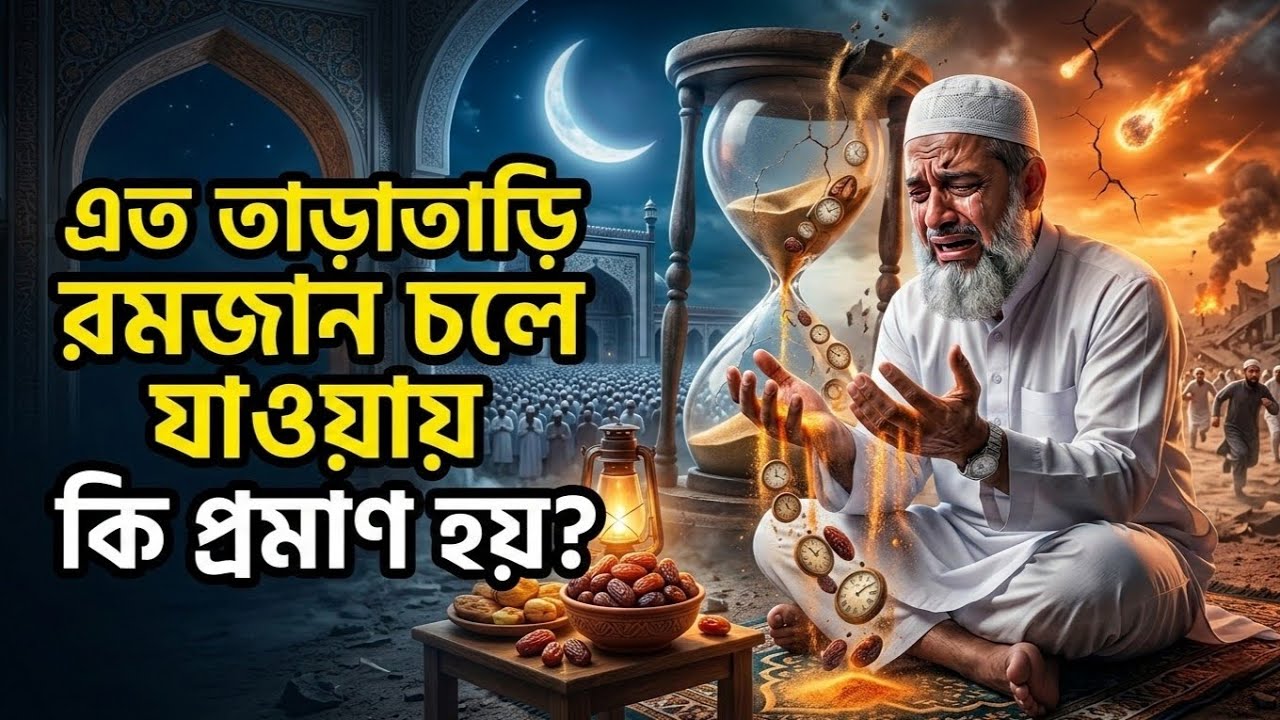 রমজান এত দ্রুত শেষ হওয়া কি কিয়ামতের সংকেত? নবীজির সেই ভয়ঙ্কর ভবিষ্যৎবাণী!