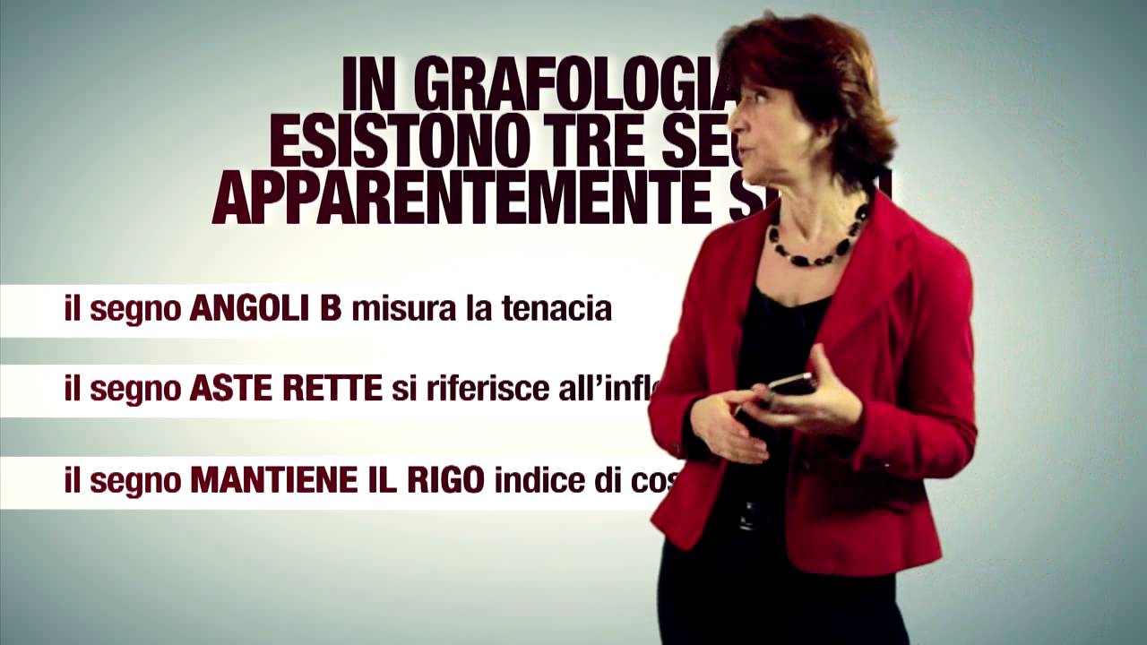videocorso di grafologia, di Lidia Fogarolo - parte 4