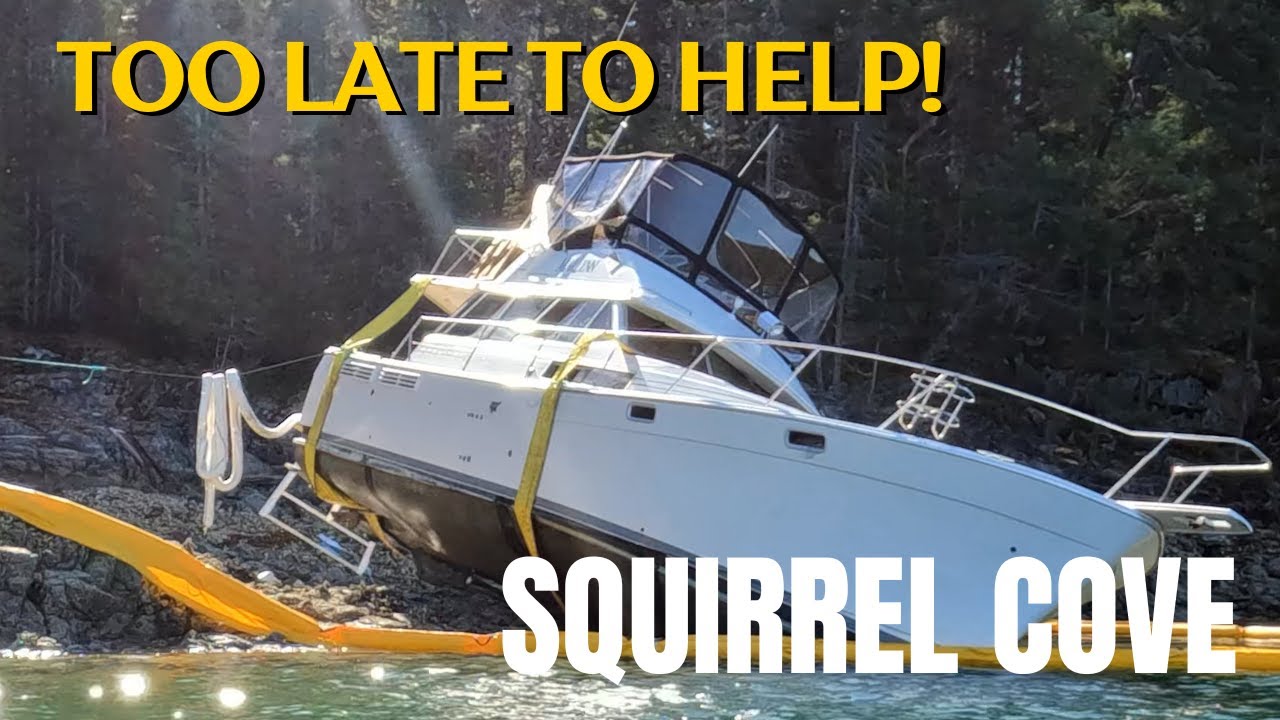 MV Eudora - Day 46 to Day 48 - Teakerne Arm to Squirrel Cove - Too late to help!!