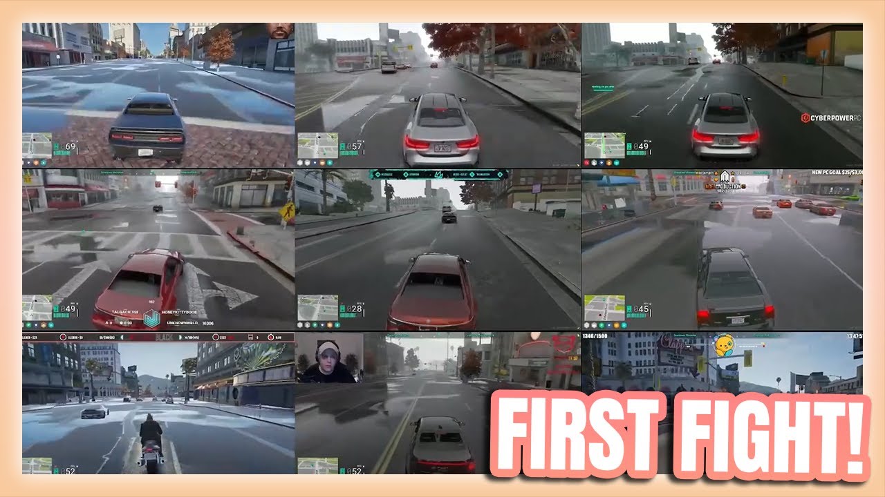 Louu Reacts to First Fight Between Manor and Company | NoPixel 4.0 GTA RP