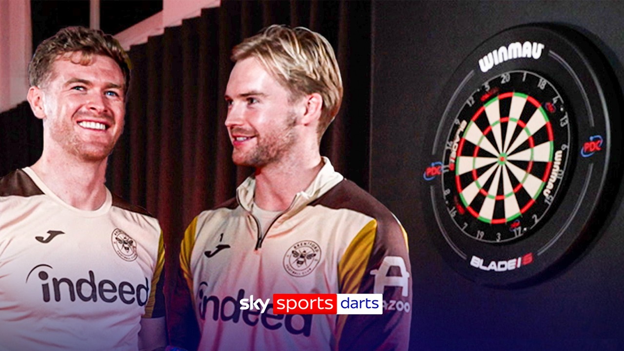 Caoimhin Kelleher vs Nathan Collins | ULTIMATE darts challenge 🎯
