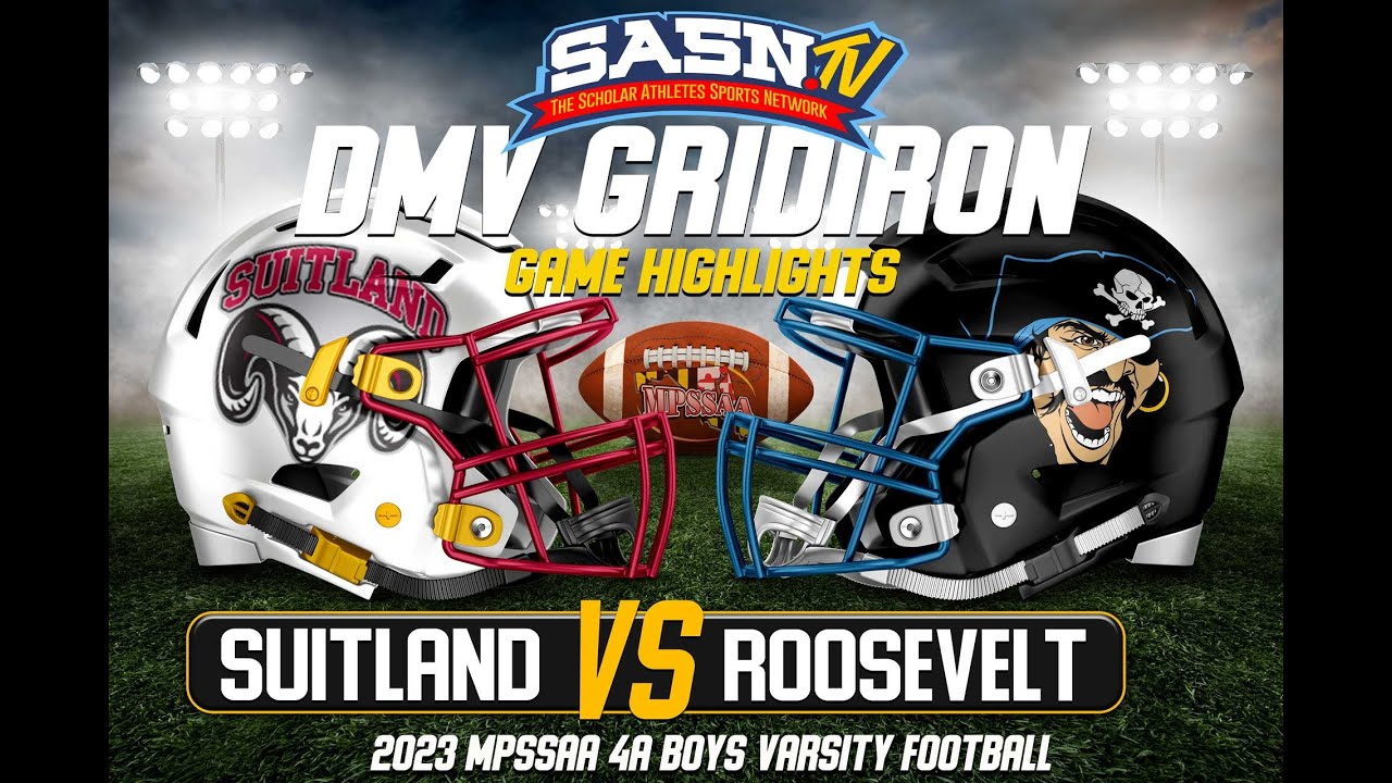 DMV Gridiron Suitland Rams Vs Roosevelt Raiders Game Highlights
