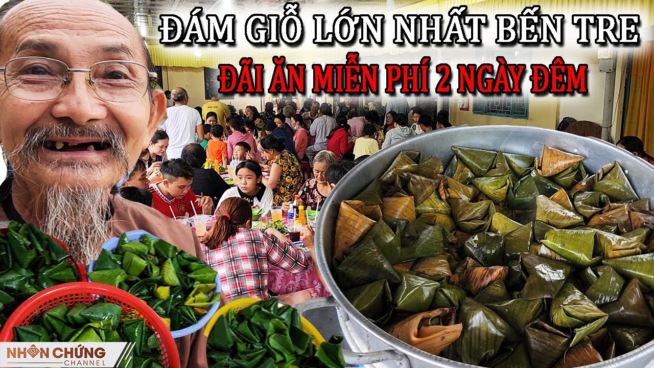 Hàng nghìn người đổ về NGÔI MỘ ÔNG ĐẠO DỪA ăn đám giỗ lớn nhất Bến Tre đãi miễn phí 2 ngày 2 đêm