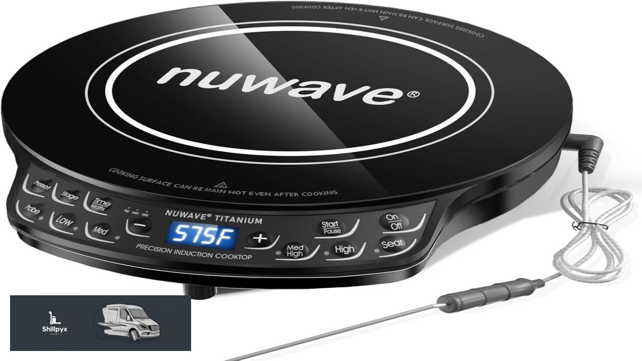 Nuwave Induction Cooktop Improved Hot Plate with Digital Probe 106 Temps