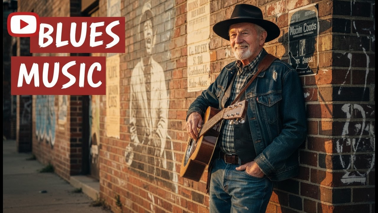 Raw American Blues 🎸 Steel Guitar & Deep Voice Blues