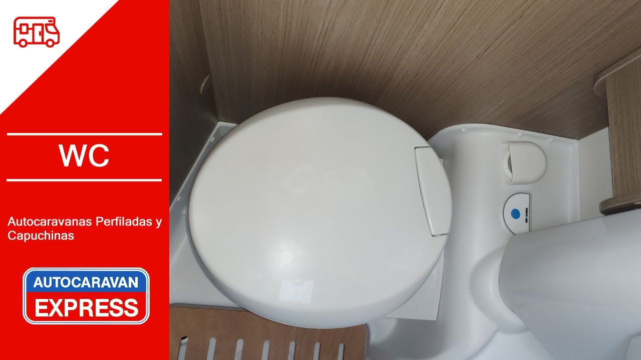 ¿Cómo funciona el WC de la autocaravana?