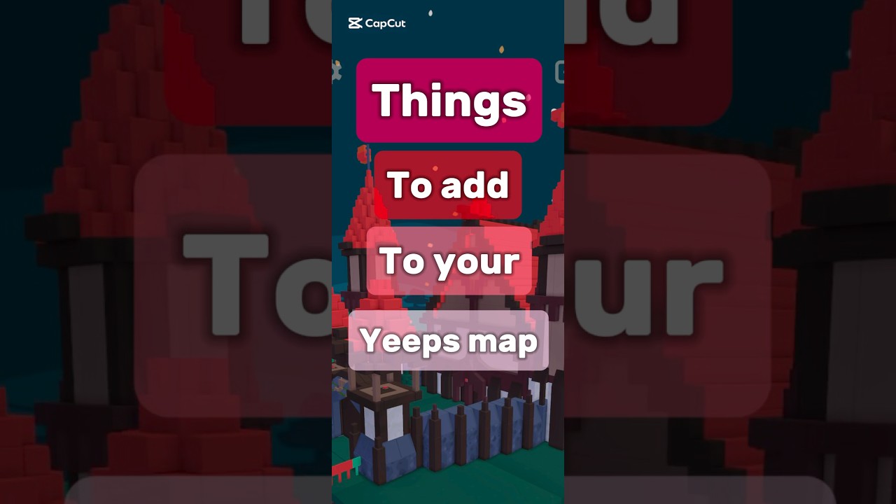 #yeeps #build #buildideas #vr Yeeps hide and seek build ideas!! #art #oculus