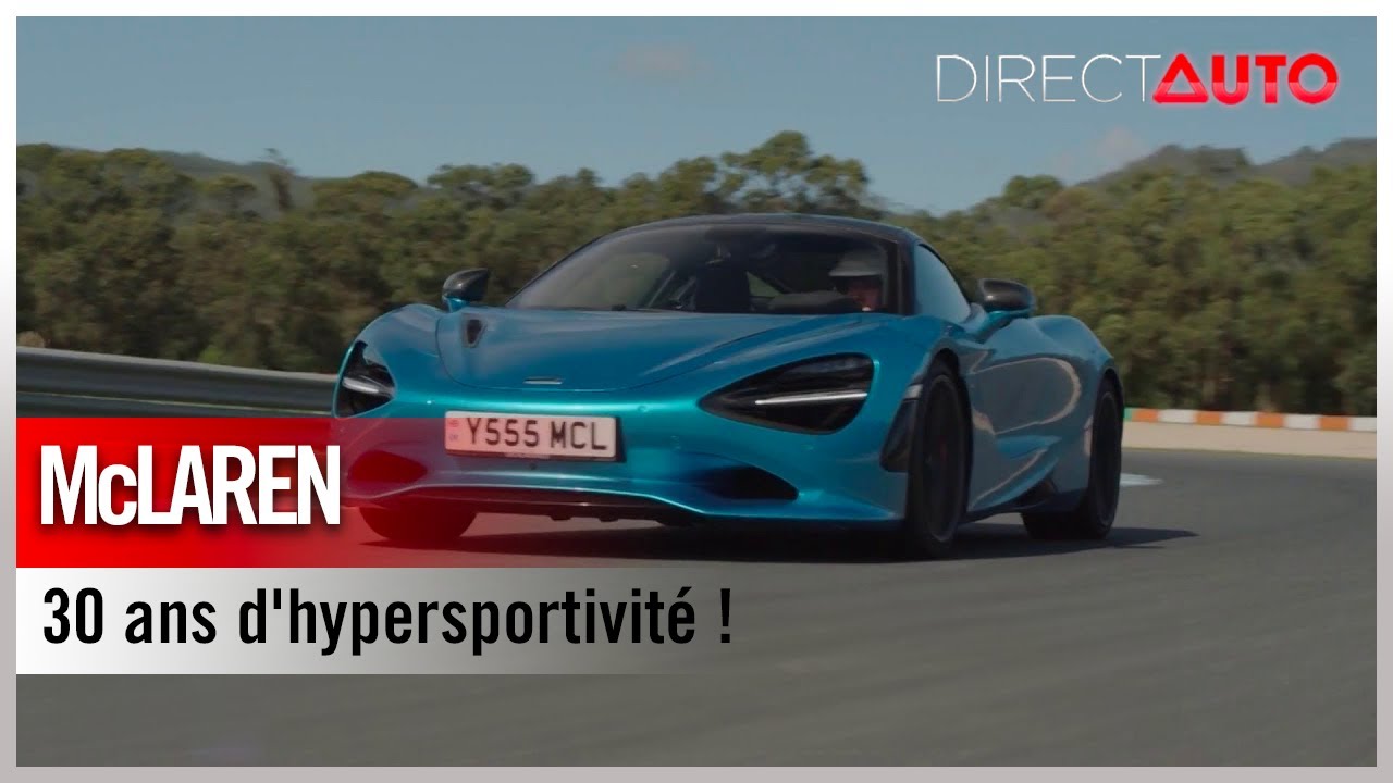 Dans le rétro - McLaren : plus de 30 ans d'hypersportivité à l'anglaise !