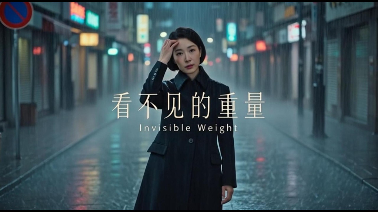 Invisible Weight｜A Cinematic Chinese Song About Money, Love & Urban Loneliness